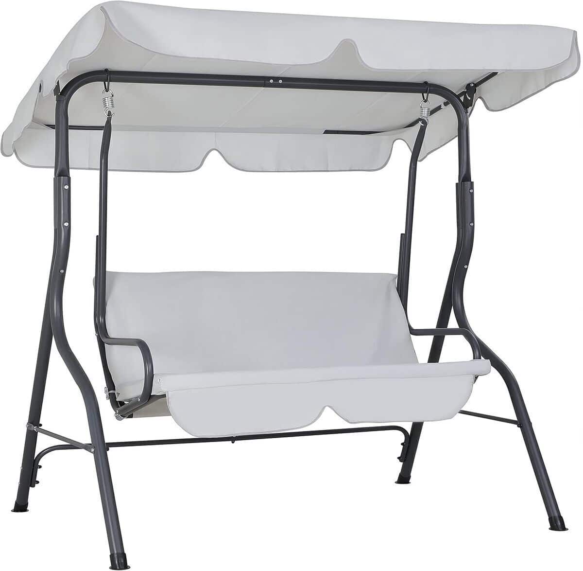 Test balancelle de jardin Hollywood : confort et robustesse