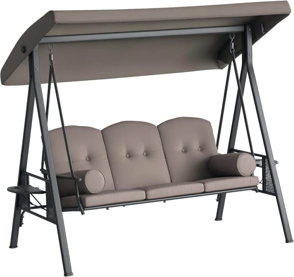 Test : balancelle jardin Outsunny 3 places grand confort