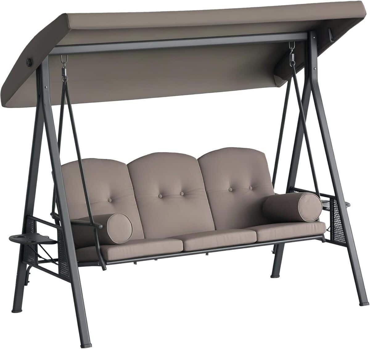 Test : balancelle jardin Outsunny 3 places grand confort