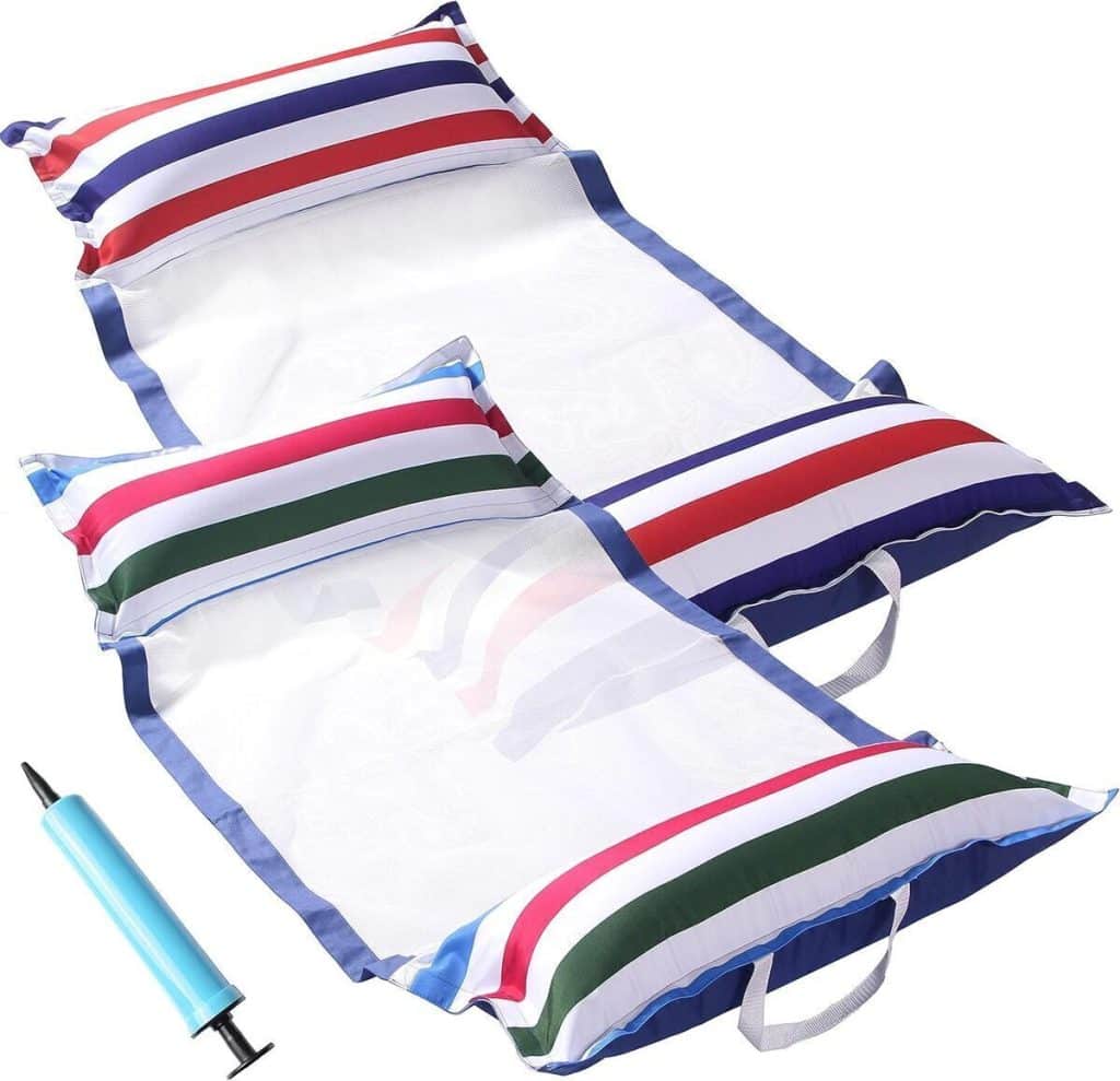 Test : hamacs gonflables 4 en 1 FindUWill pour adultes