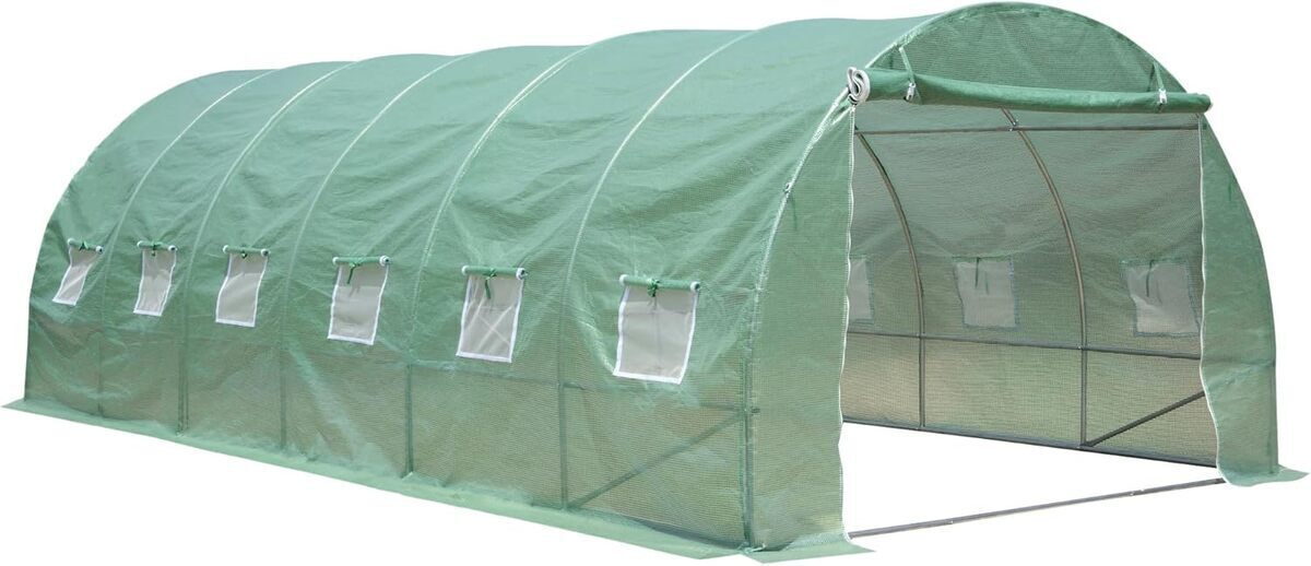 Test : zelsius serre stable film plastique 400x300x200 cm