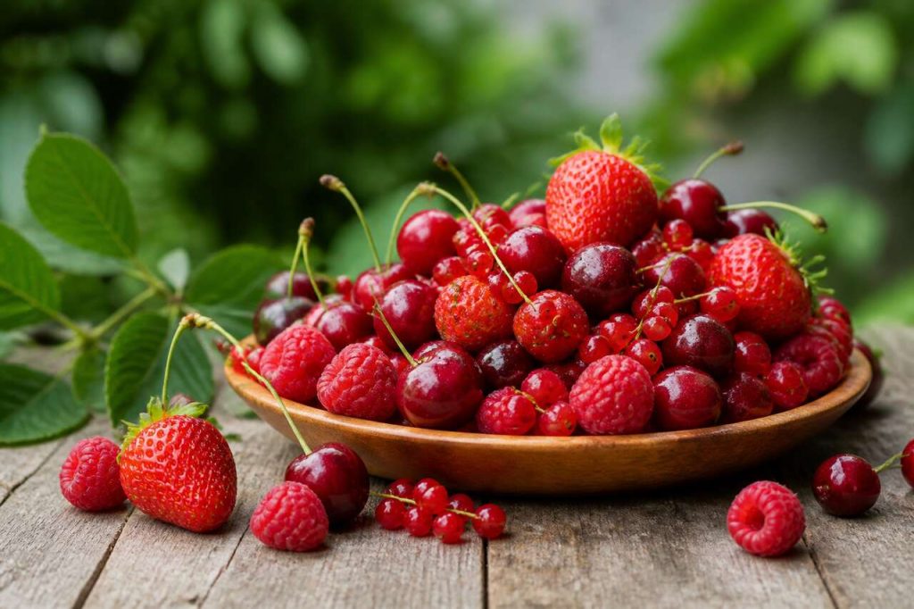 Bienfaits et dégustation des fruits rouges