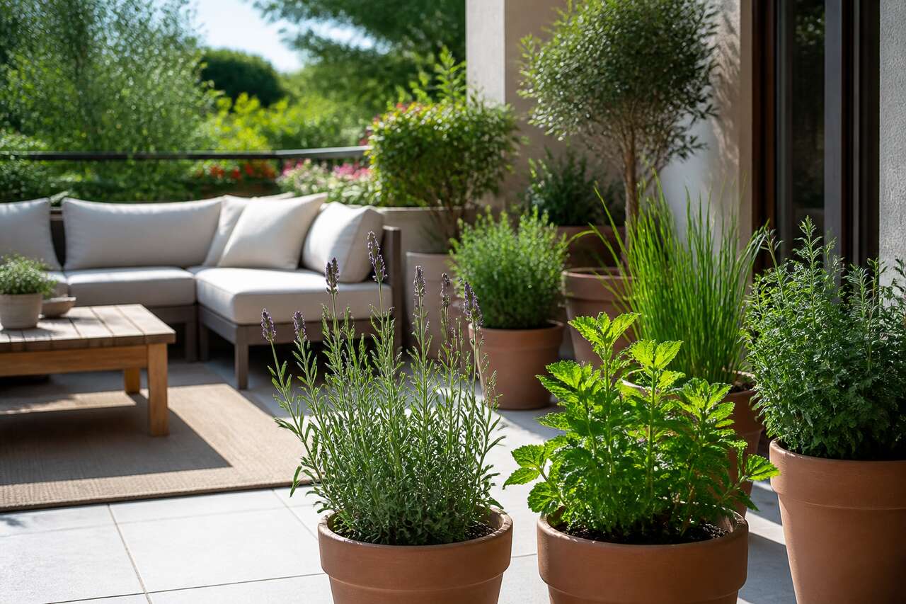 Où les planter pour que ça marche: terrasse, zones de passage et points sensibles Où les planter pour que ça marche: terrasse, zones de passage et points sensibles