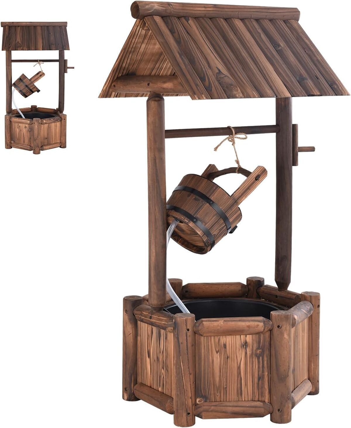 Avis sur la fontaine extérieure SOARS : puit décoratif pour jardin