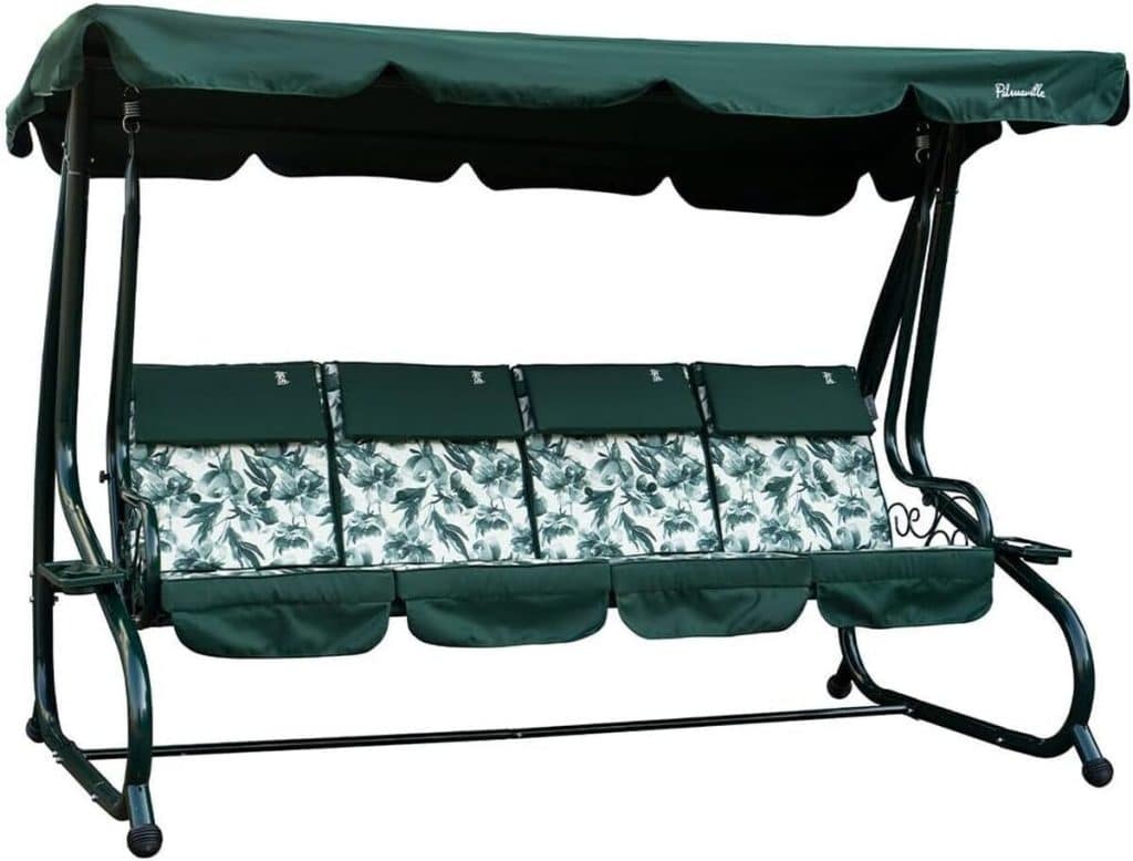 Test : balancelle de jardin inclinable Mizar (4 places)