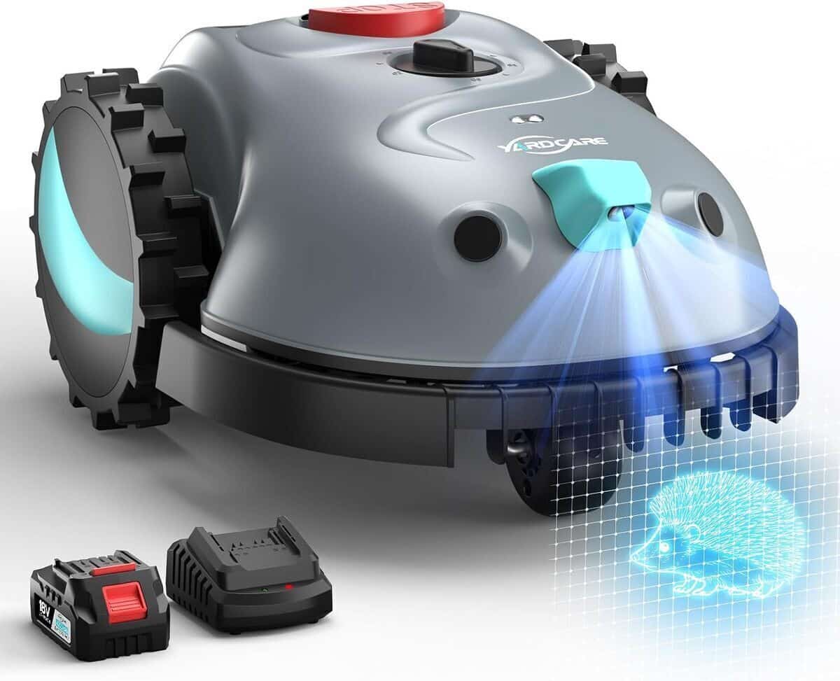 Test du robot tondeuse Yardcare V100 : performance et innovation