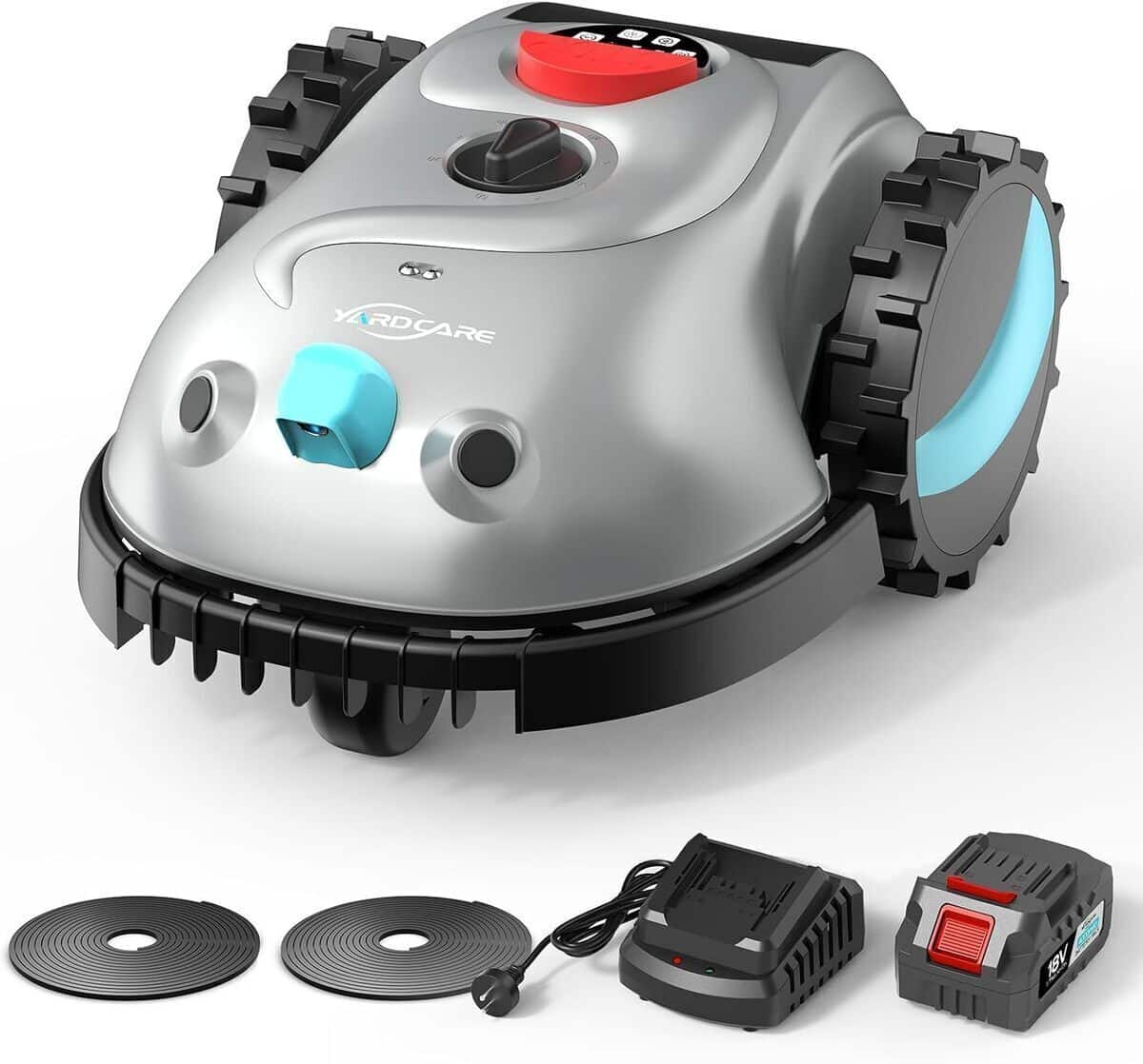 Test YARDCARE robot tondeuse sans fil : efficacité et navigation visuelle