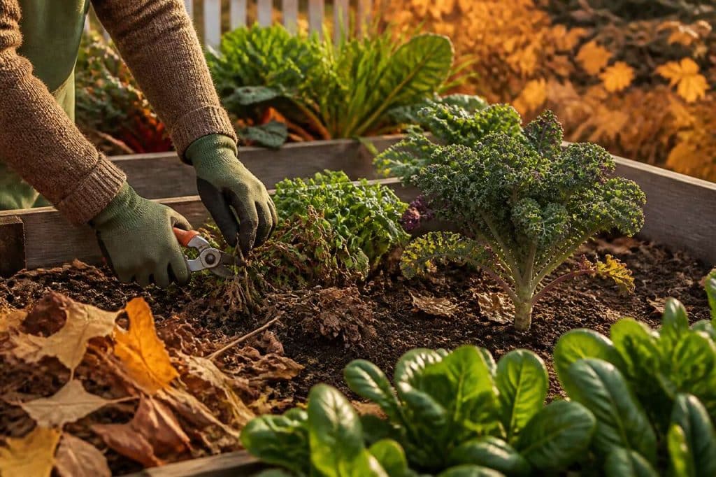 Guide d'entretien du potager en automne : astuces et conseils