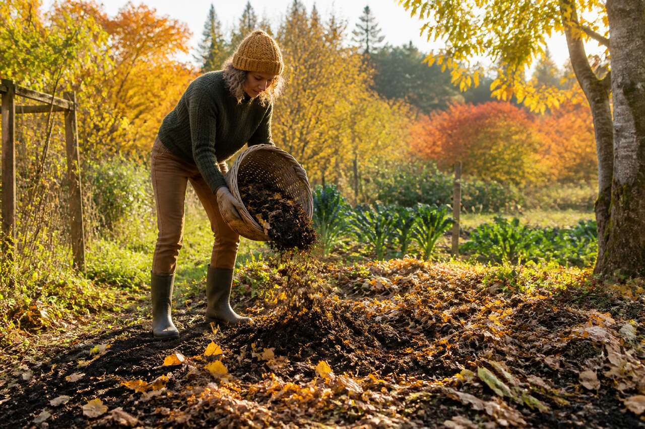 Préparer le sol avant l’hiver: aérer, nourrir, couvrir Préparer le sol avant l’hiver: aérer, nourrir, couvrir